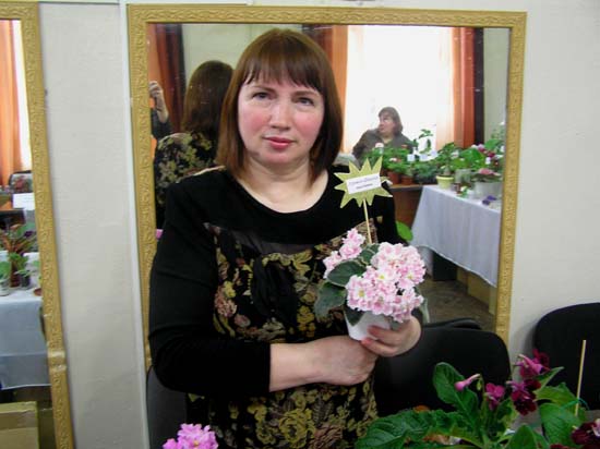 Надежда с фиалкой призером