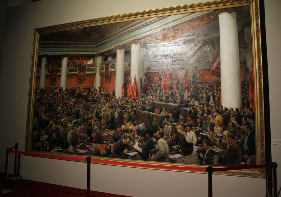 Исаак Бродский. II Конгресс Коминтерна (1924)