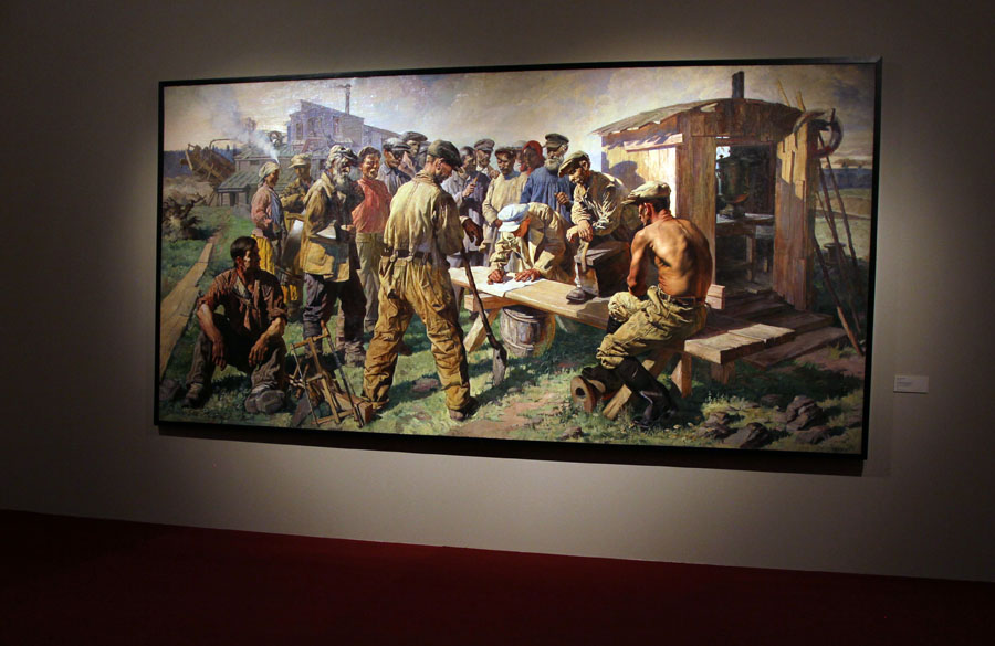 Василий Яковлев. Старатели пишут творцу Великой Конституции. 1937
